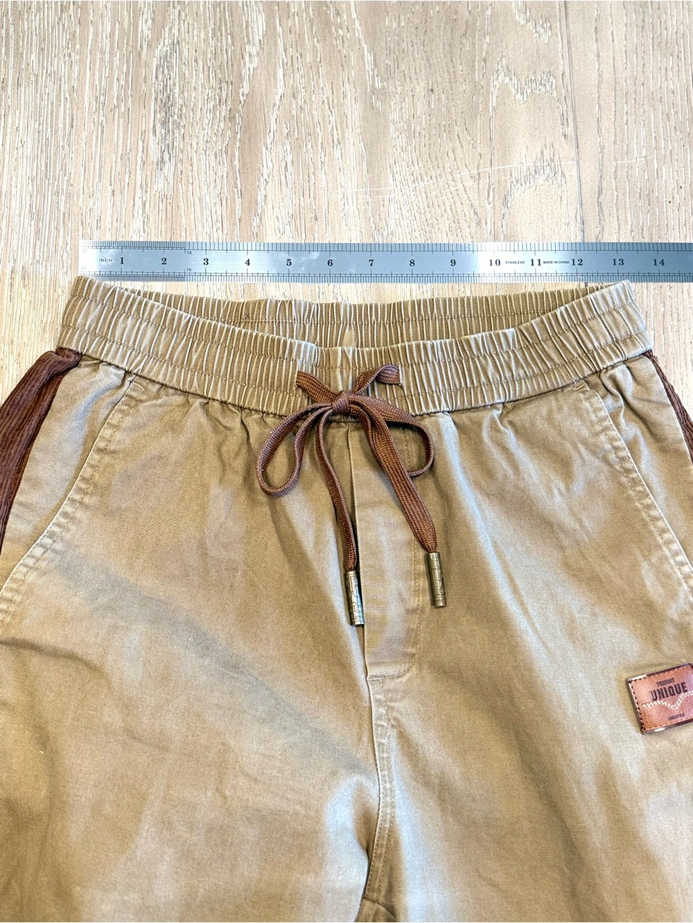 Tan Drawstring Pants - Picture 8 of 8